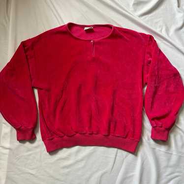 Vintage 1990s Velvet style sweater L