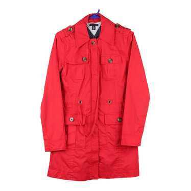 Tommy Hilfiger Trench Coat - XS Red Cotton - image 1