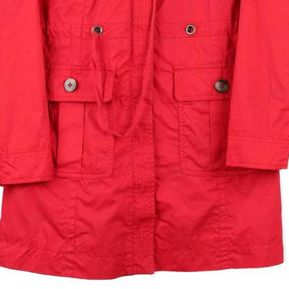 Tommy Hilfiger Trench Coat - XS Red Cotton - image 4