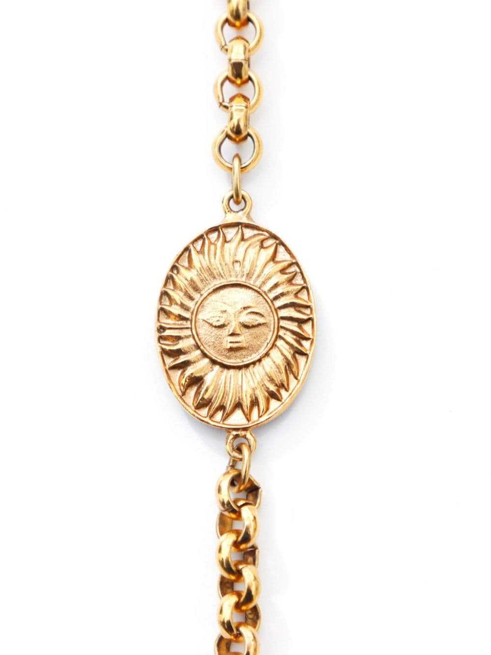 CHANEL Pre-Owned 1980s-1990s CC pendant chain-lin… - image 3