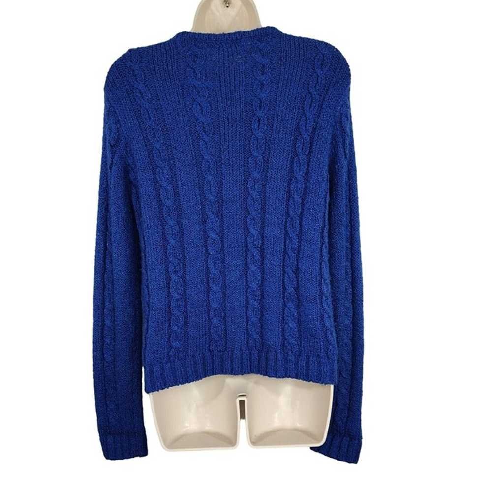 Jennifer Moore Faux Pearl Button Cardigan Sweater… - image 3