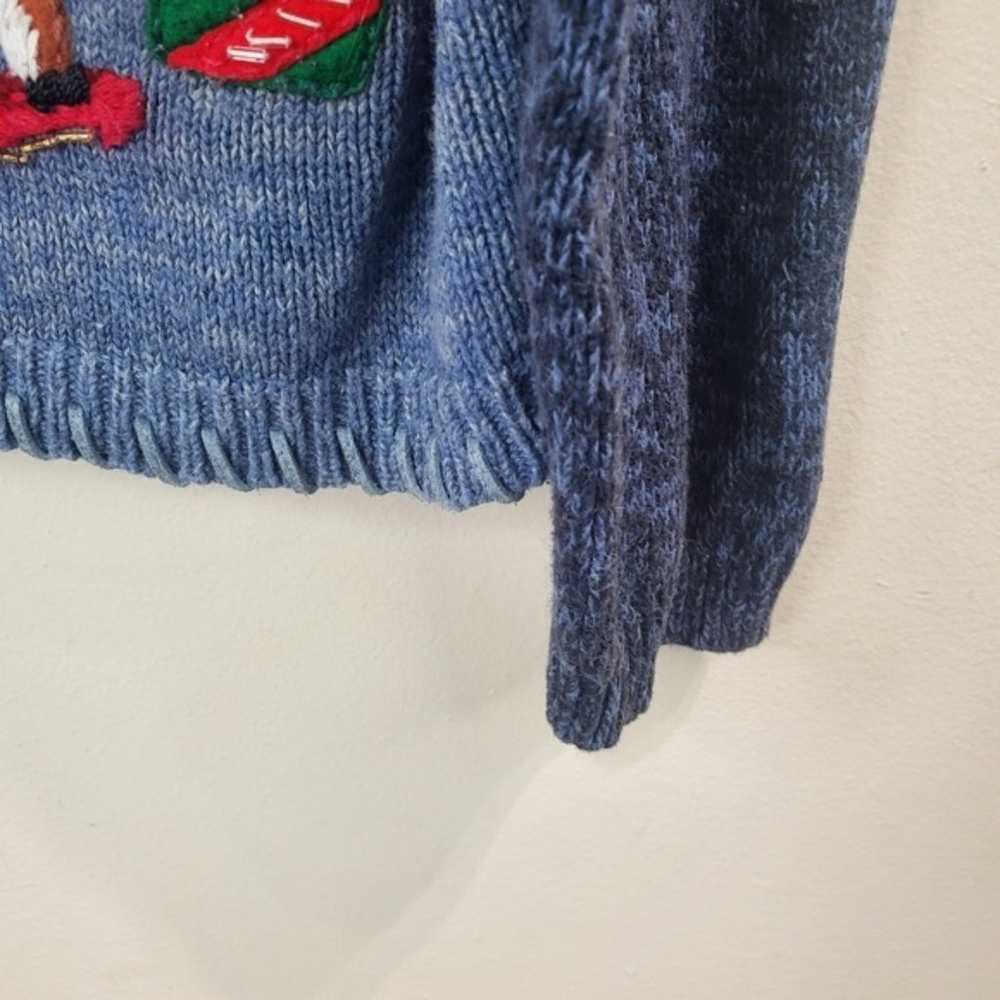 Tiara International vintage knitted christmas tre… - image 3