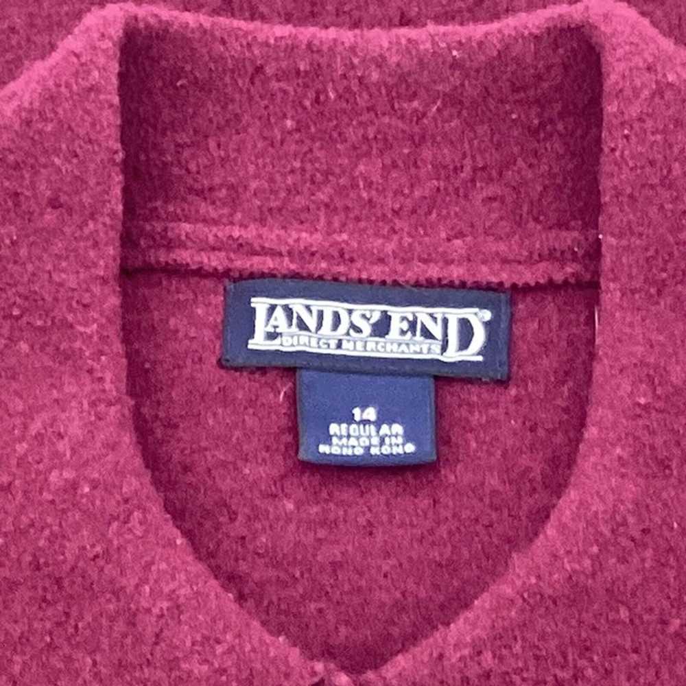 Vintage Land's End Women 100% Wool Long Sleeves B… - image 3