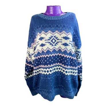 Best American Clothing Co. vintage heavy knit blu… - image 1