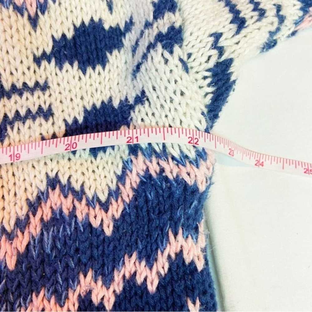 Best American Clothing Co. vintage heavy knit blu… - image 9