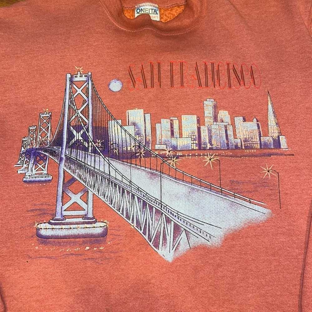 Vintage San Francisco sweatshirt - image 2