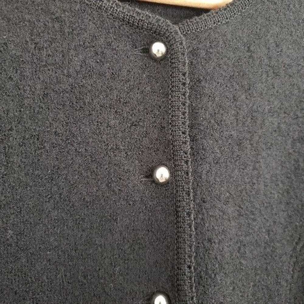 EAGLES EYE Black Size L Vintage Sweater Jacket 10… - image 5