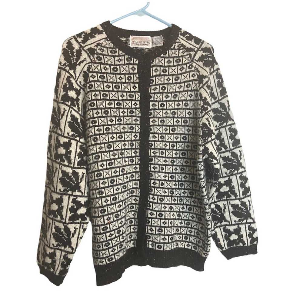 The womens workshop vintage button up longsleeve … - image 1