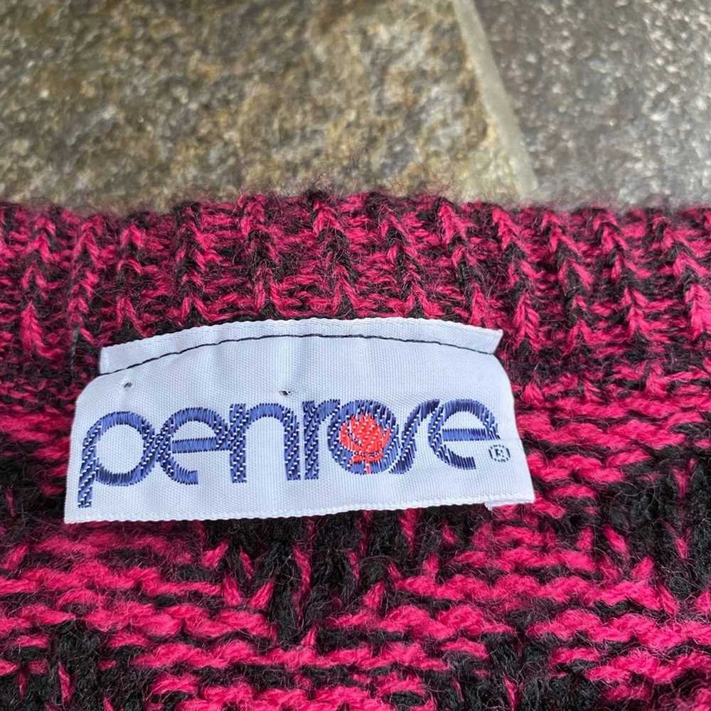 Vintage pink and black Penrose sweater - image 5