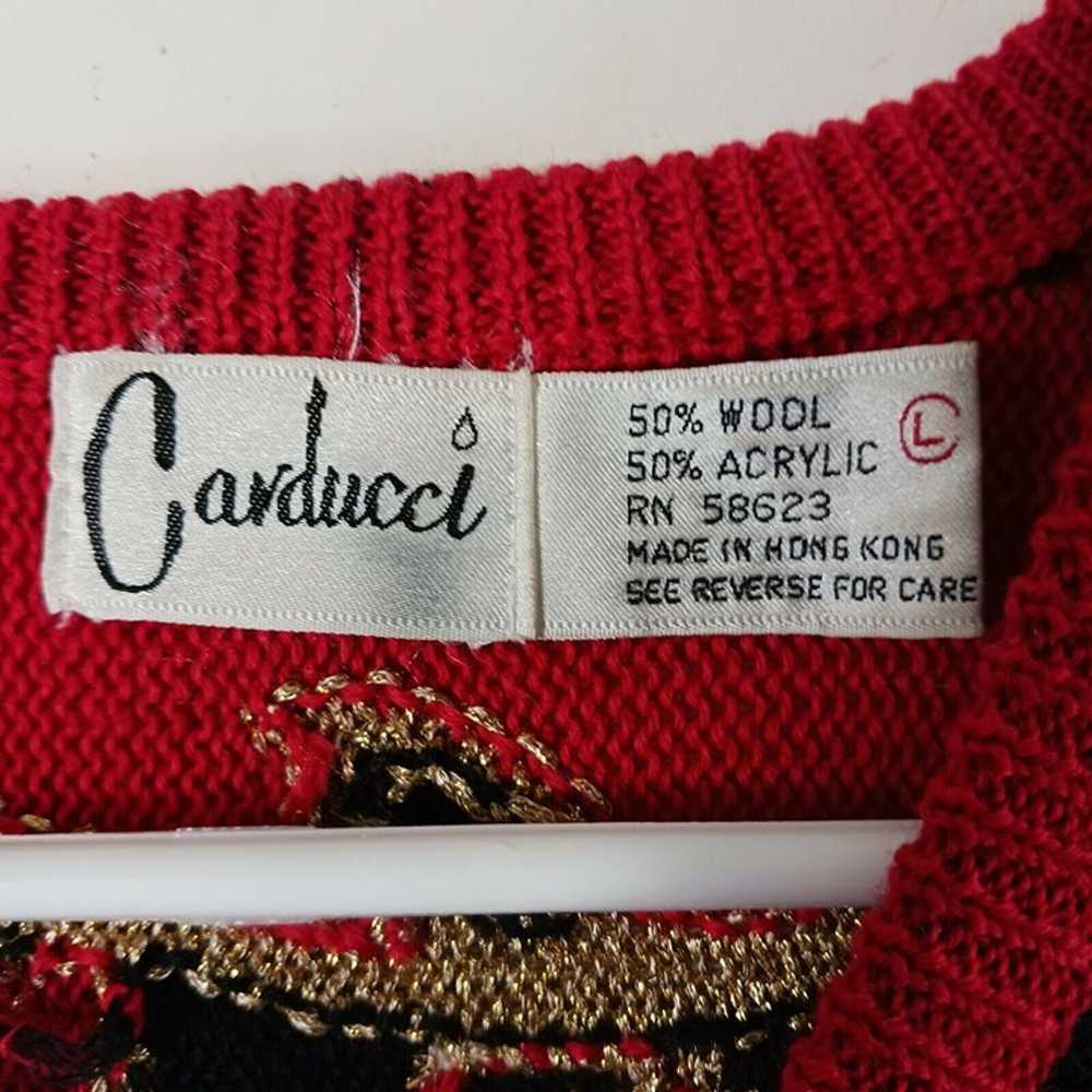 Carducci Vintage Wool Blend Sweater Womens Pheasa… - image 3