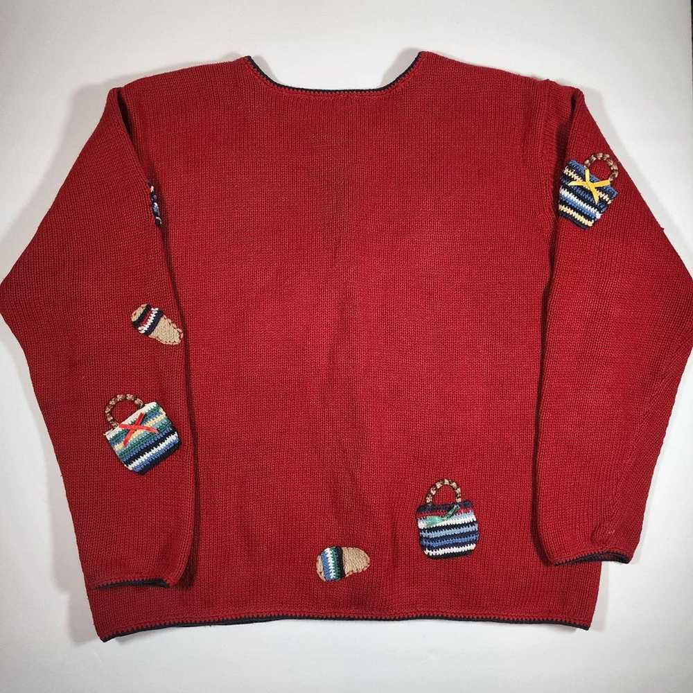 Talbots Knitted Vintage Cardigan Sweater - image 2