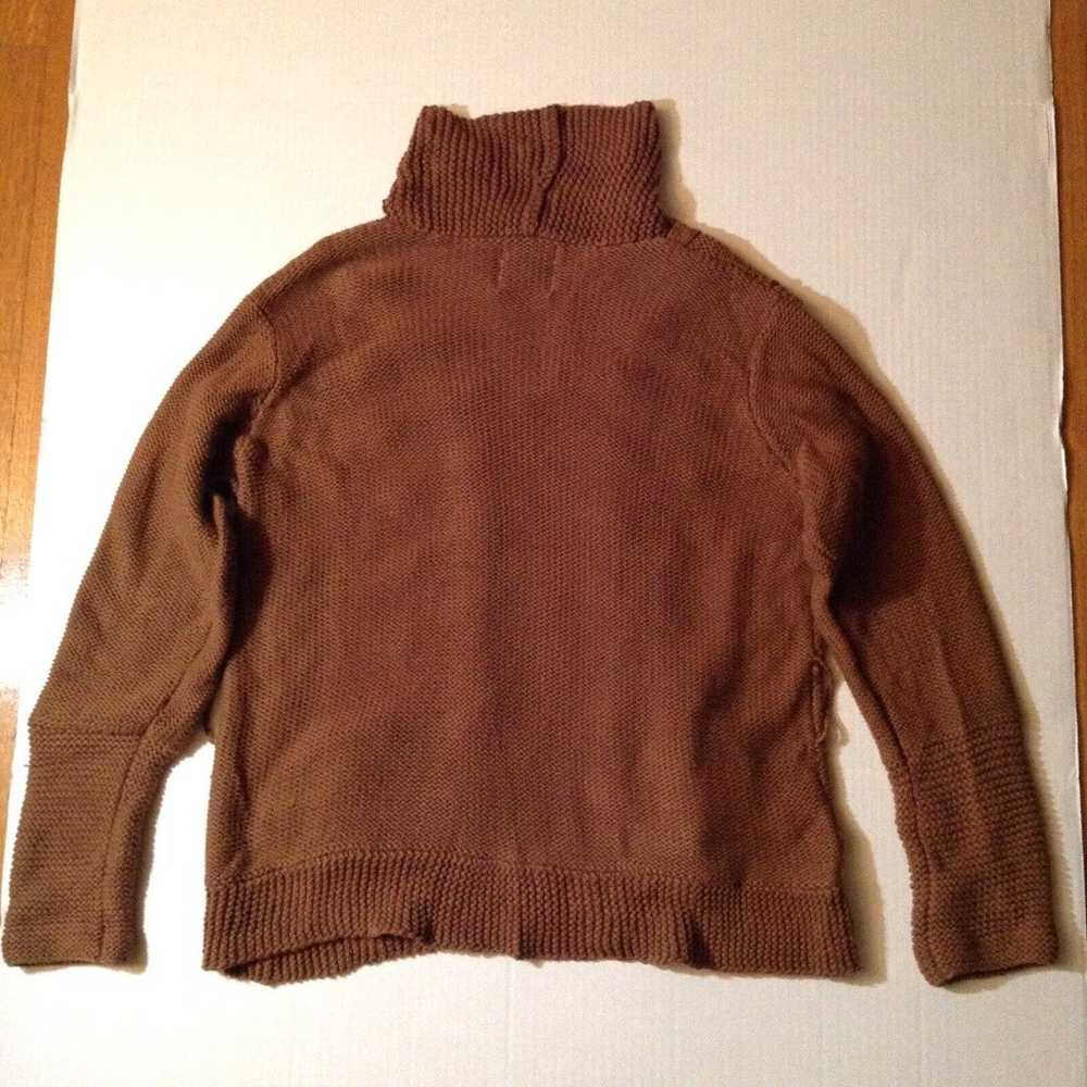 VTG Storybook Knits Sweater Women's L Brown Cable… - image 6