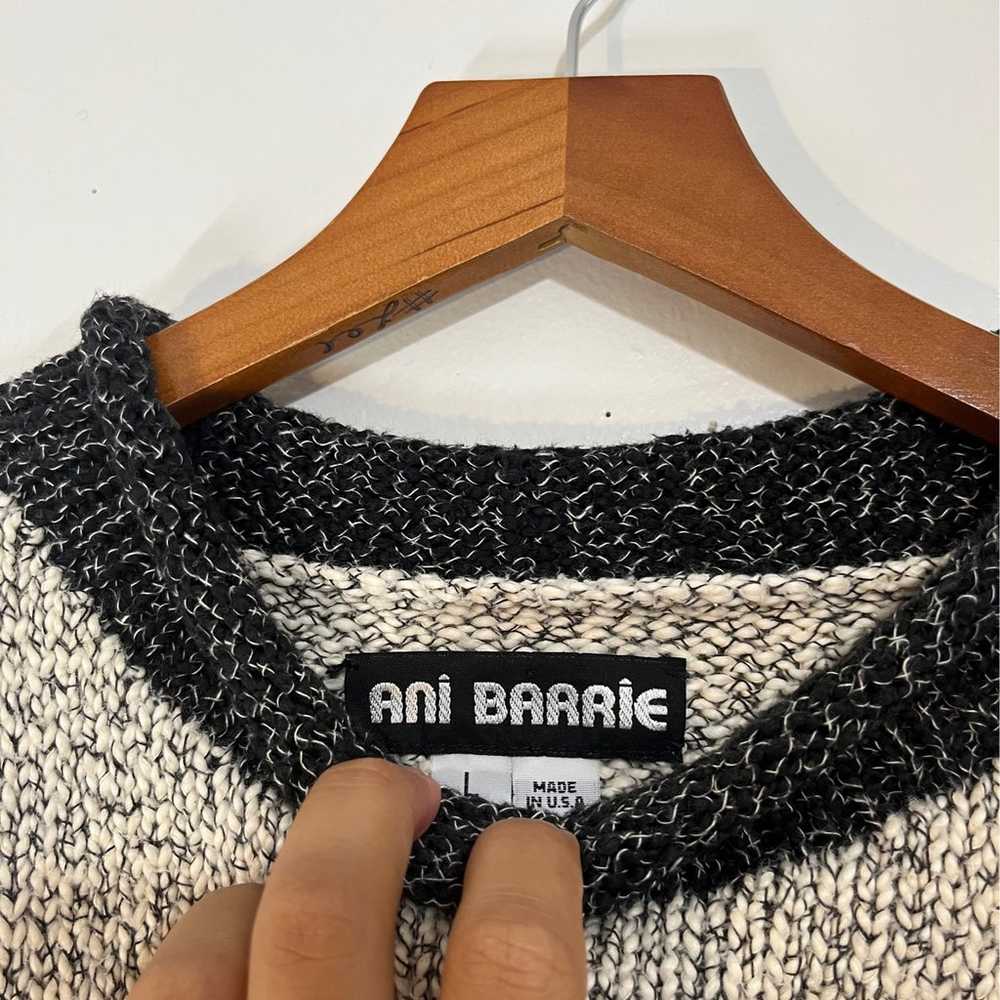 Vintage Ani Barrie Made In USA Knit Sweater Three… - image 2
