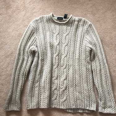 Vintage Claiborne cable knit sweater