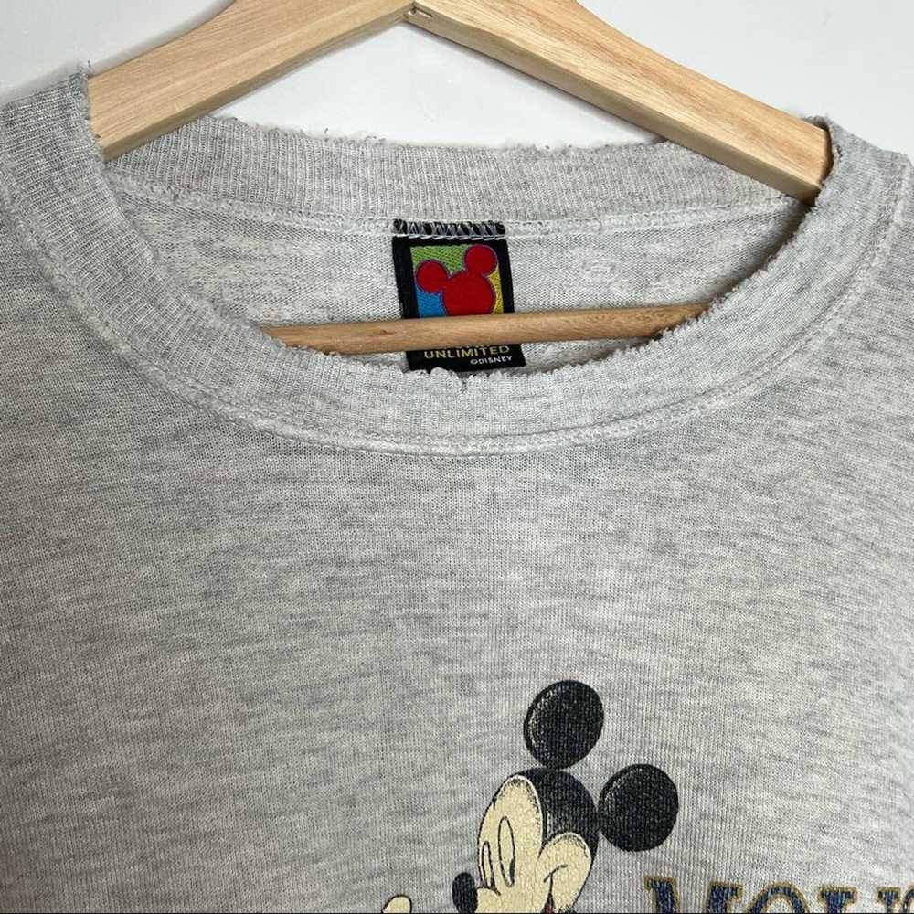 Vintage Disney Mickey Mouse timeless distressed c… - image 5