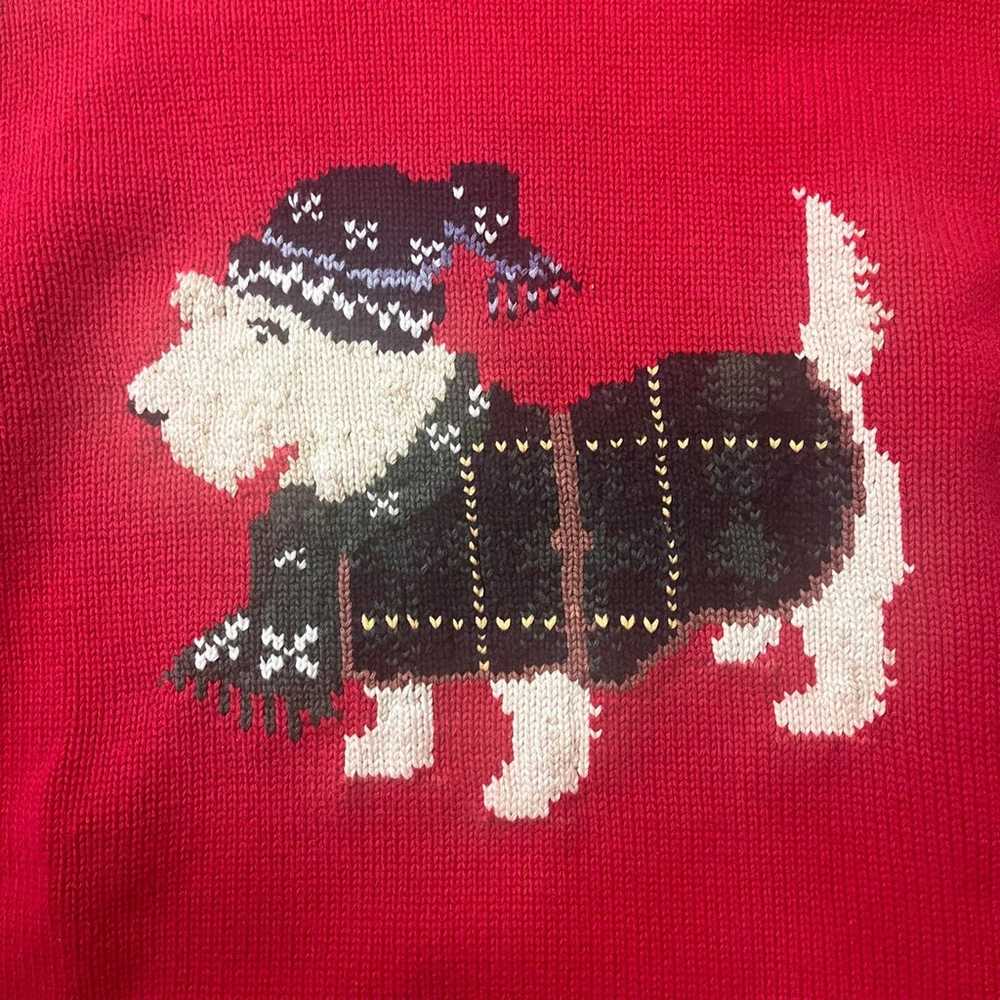 Vintage Ralph Lauren Scottish Terrier Sweater - image 3