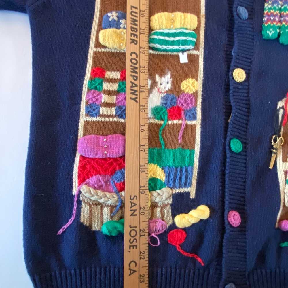 Vintage 90’s Susan Bristol “Knitting Classes” Car… - image 11