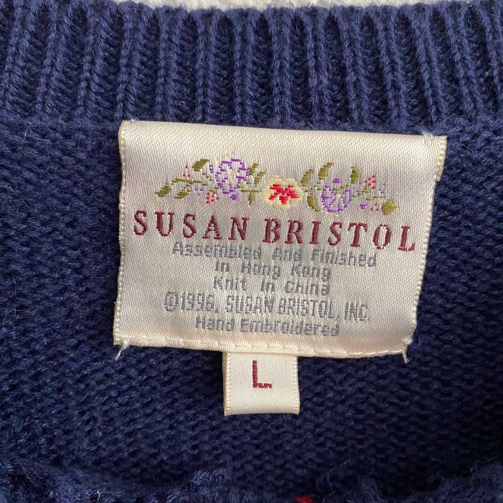 Vintage 90’s Susan Bristol “Knitting Classes” Car… - image 8