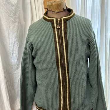 vintage jantzen wool sweater bx15 - image 1