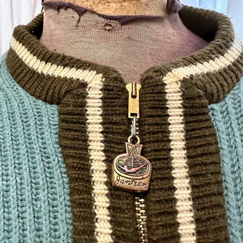 vintage jantzen wool sweater bx15 - image 2