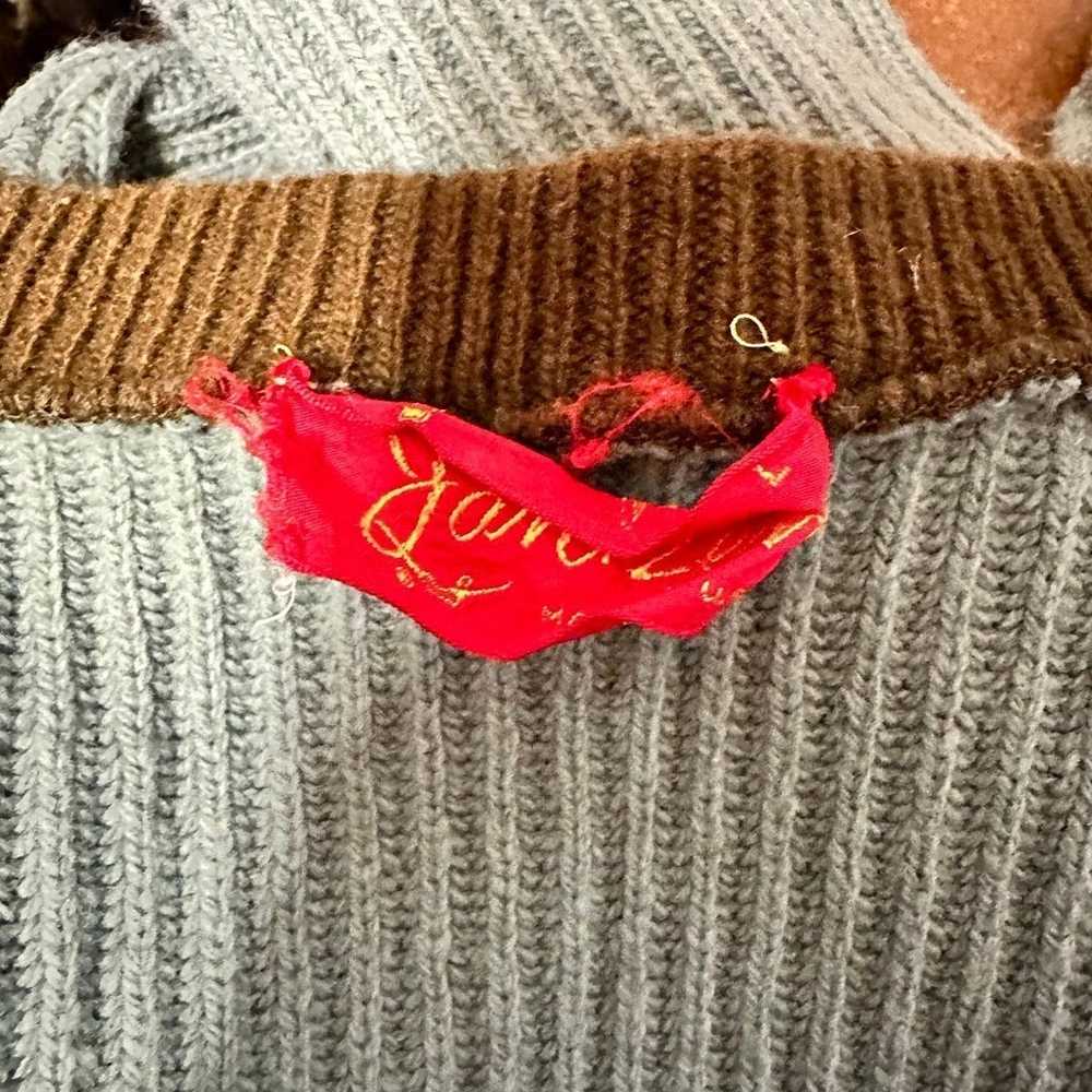 vintage jantzen wool sweater bx15 - image 6