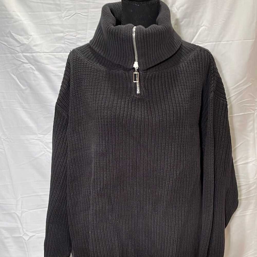 90’s Vintage Von Saken Cowl Neck Sweater - image 2