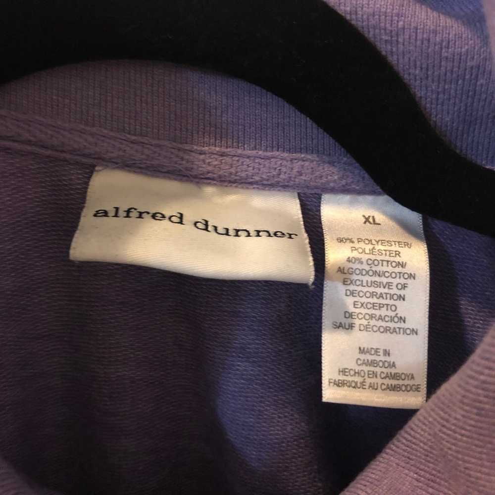 Alfred Dunner Purple Vintage Sweater - image 5