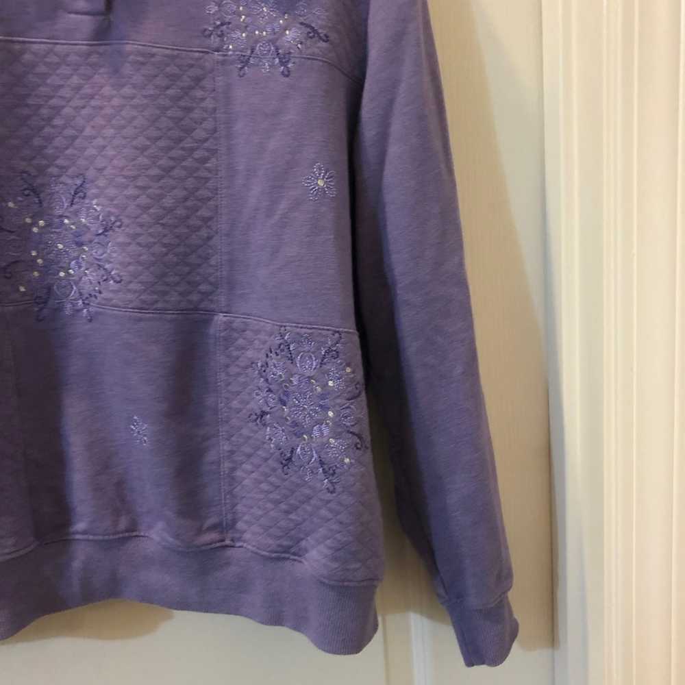 Alfred Dunner Purple Vintage Sweater - image 8