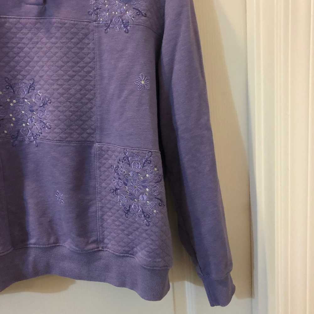 Alfred Dunner Purple Vintage Sweater - image 9