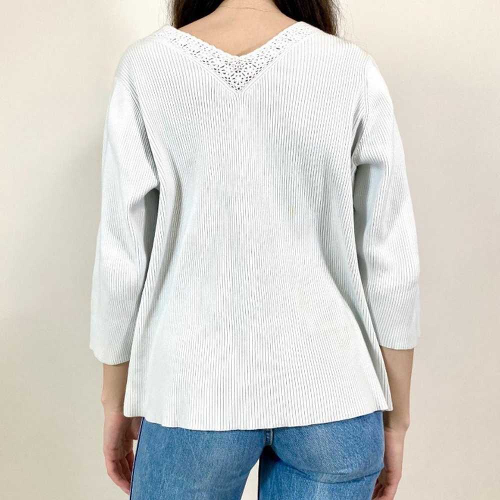 00s cream ralph lauren sweater - image 2