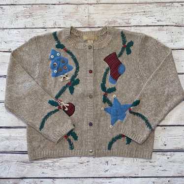 VINTAGE CAMBRIDGE CLOTHING CO. CHRISTMAS SWEATER -