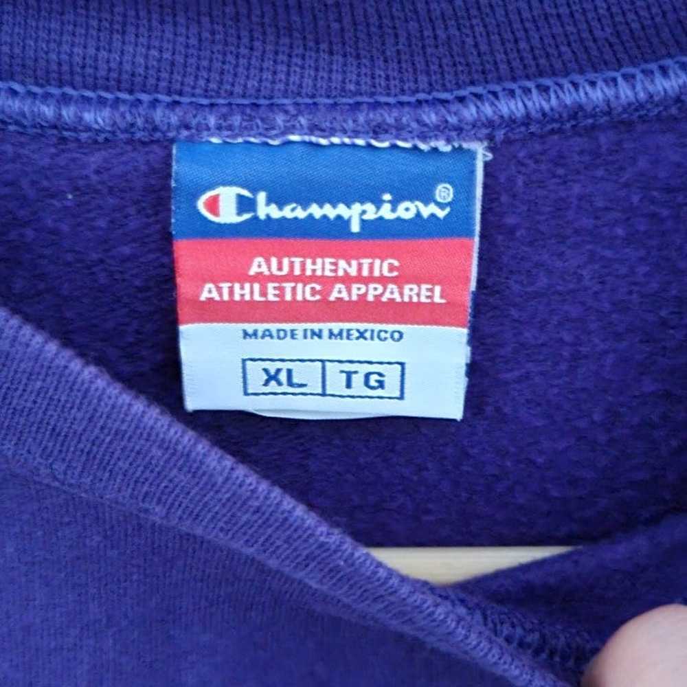 Purple Champion Sweatshirt - image 2