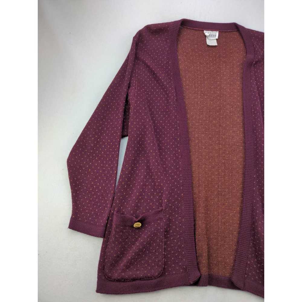 Vintage Womens Leslie Fay Collections Sweater Car… - image 3