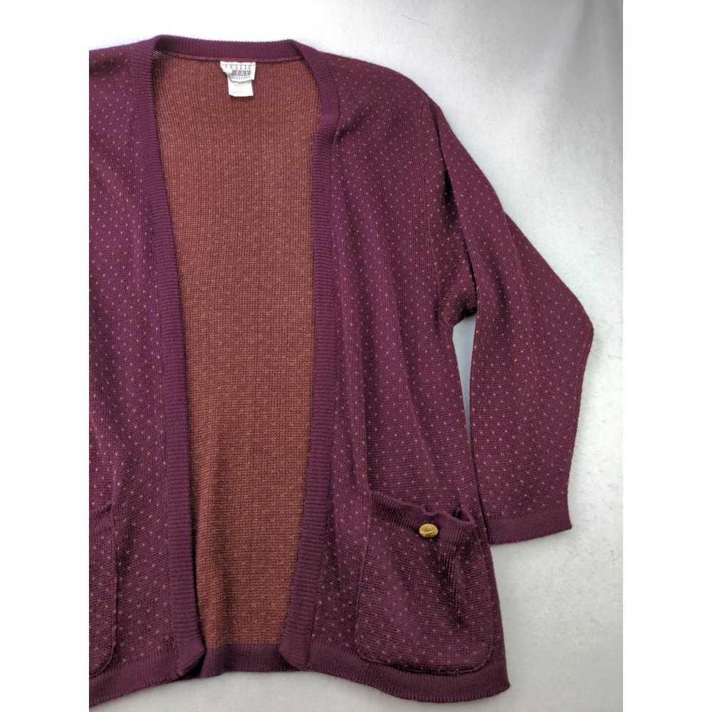 Vintage Womens Leslie Fay Collections Sweater Car… - image 4