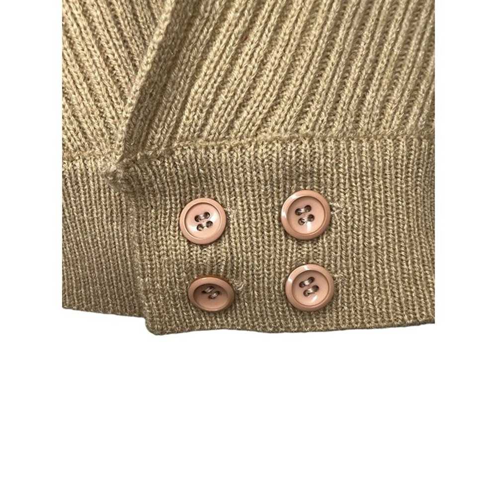 Vintage Banff Ltd Cable Knit Sweater Vest Button … - image 3