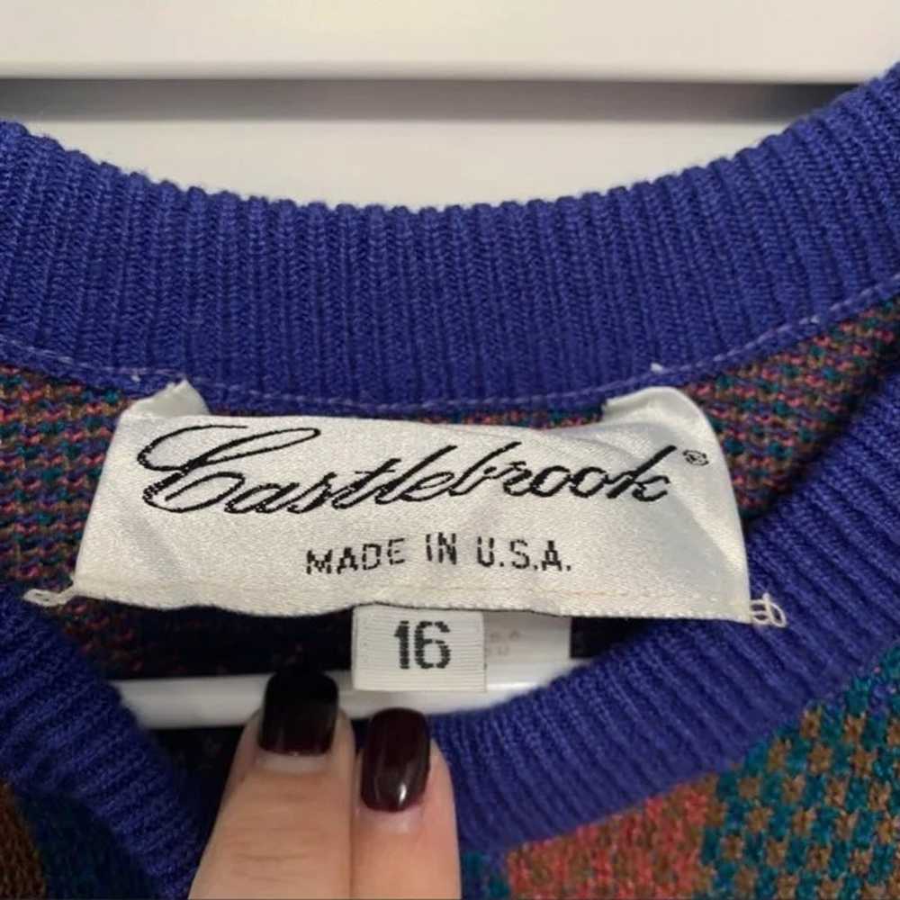 Vintage Castlebrook Sweater Plus Size - image 4