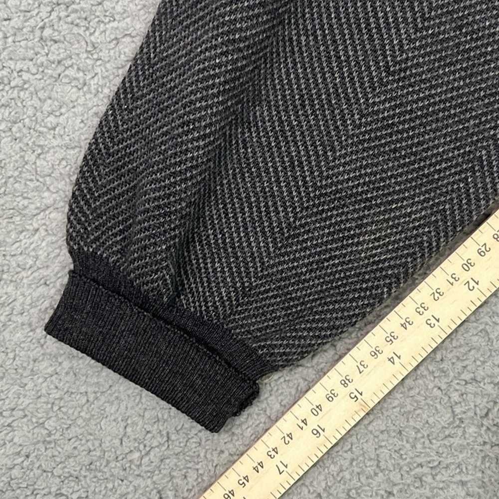 Brooks Brothers Sweater Men XL Wool Black 100% Me… - image 12