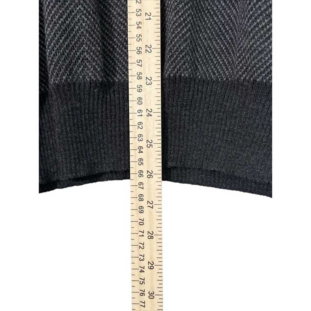 Brooks Brothers Sweater Men XL Wool Black 100% Me… - image 6
