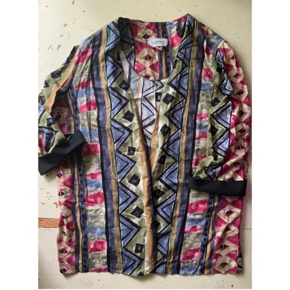 VRG 99's S.L. Fashions abstract jacket - image 2