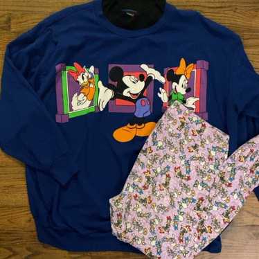 Disney Lularoe OS leggings Mickey or Minnie Mouse prints. One Size 2-10 New
