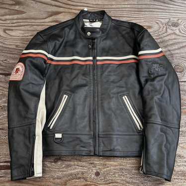 Leather × Rare × Vintage Vintage Motorcycle Leath… - image 1