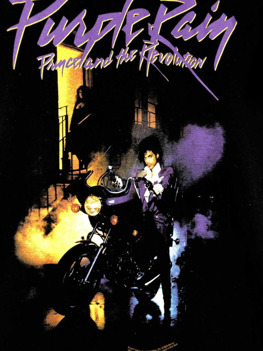 Band Tees × Prince × Vintage Price Purple Rain Sh… - image 3