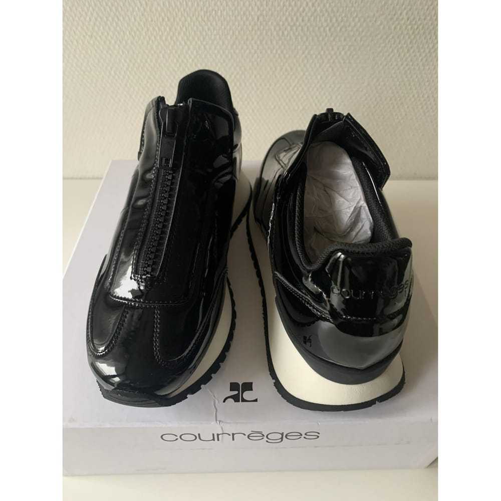 Courrèges Patent leather trainers - image 11