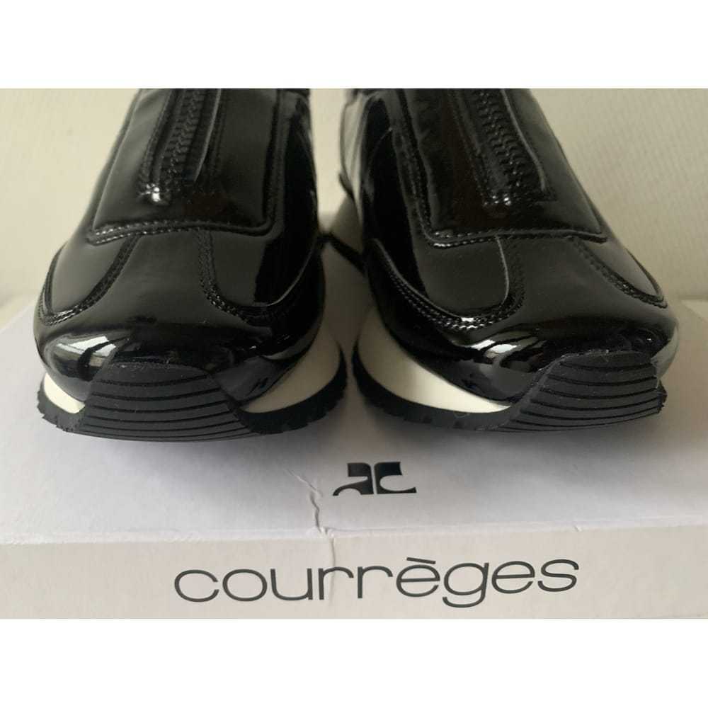 Courrèges Patent leather trainers - image 4