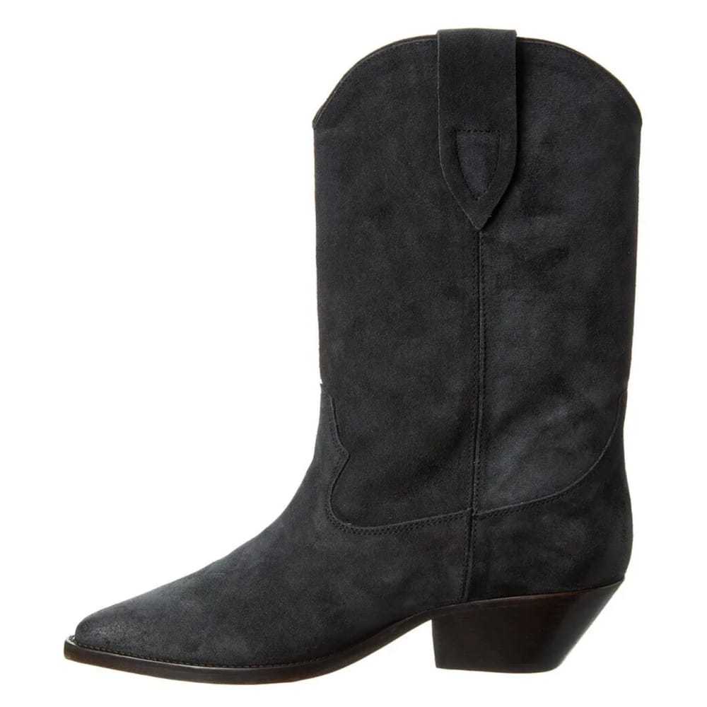 Isabel Marant Duerto leather western boots - image 3