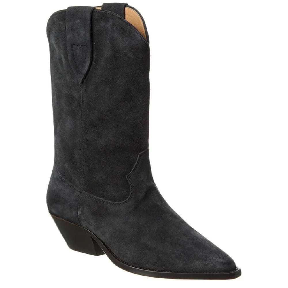 Isabel Marant Duerto leather western boots - image 8