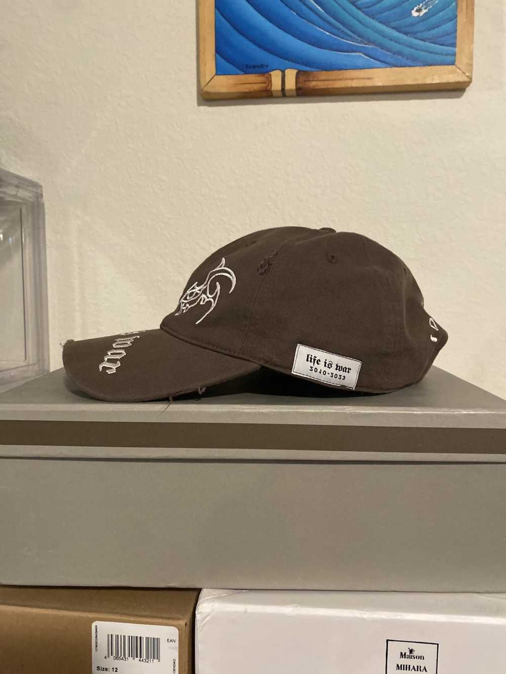 Rare × Streetwear Limited Life Is War Hat - image 2