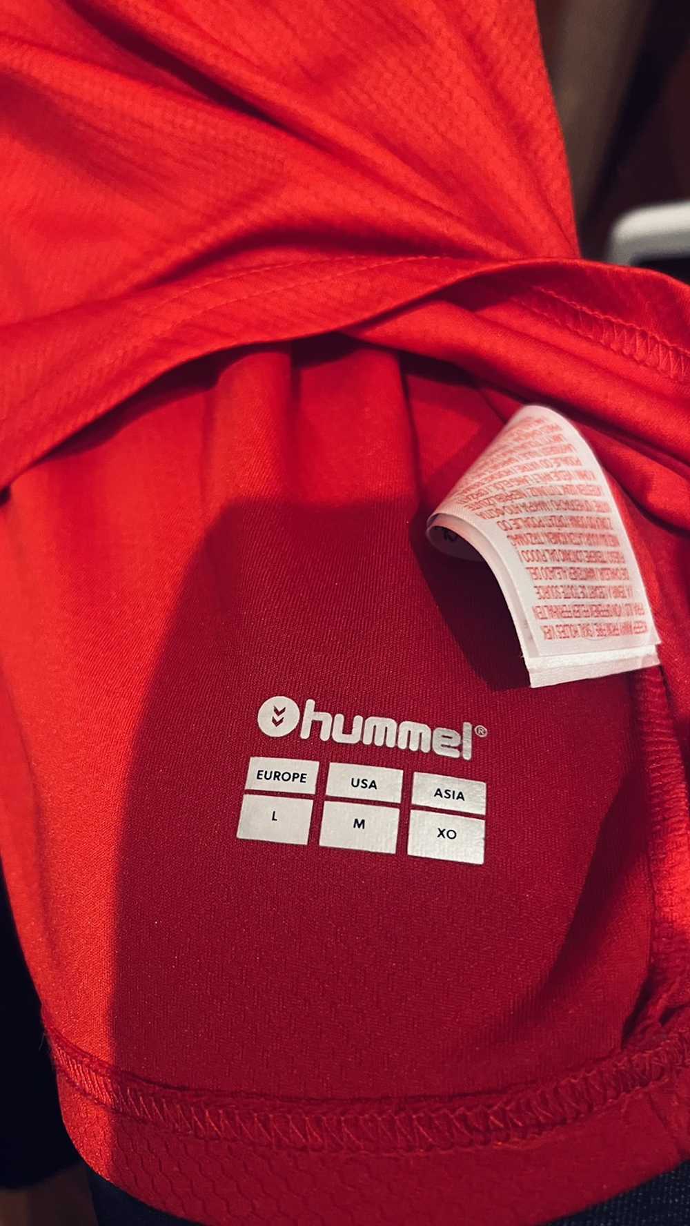 Hummel Denmark Soccer National Team Jersey - image 3