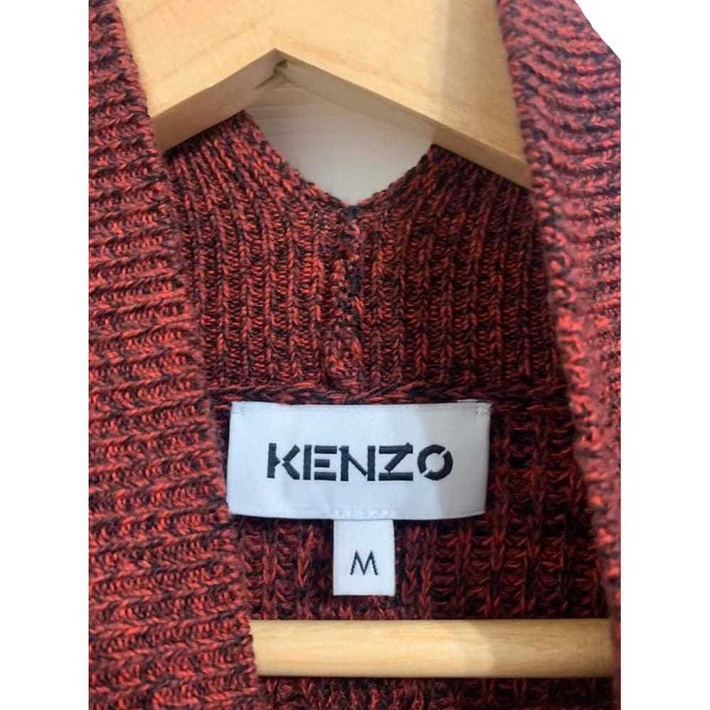 Kenzo Wool mid-length dress - image 3