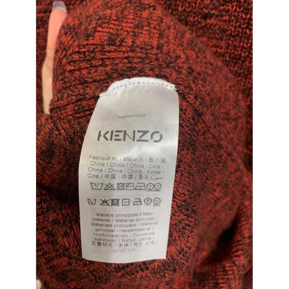 Kenzo Wool mid-length dress - image 5